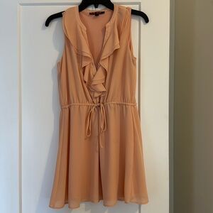 Women’s peach dress